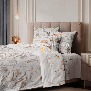 Ткань Бельевое полотно 220 см рис 72217 вид 1 "Цветочная флора" 