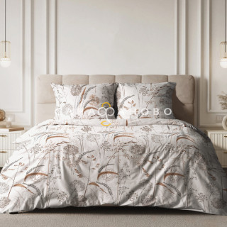 Ткань Бельевое полотно 220 см рис 72217 вид 1 "Цветочная флора" 