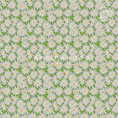 Ткань Рогожка 150 см рис. 11014-2 София(зелёная)