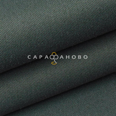 Ткань Твил 150 см 250 гр Темно-серый 8209