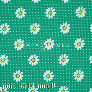 Ткань Бязь 150 см Плательная Коллекция рис 4314 вид 9