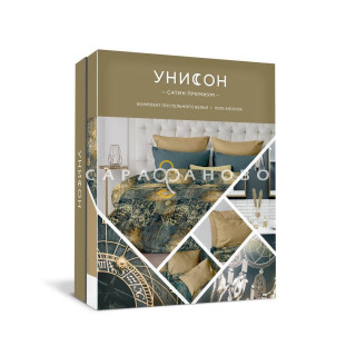 КПБ  Унисон Сатин 24246-1/15950-38 Cosmogonia