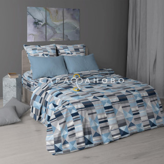 Ткань Перкаль 220 см 110 гр набивной рис 7159-4