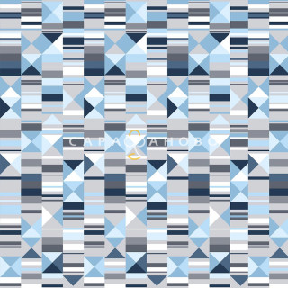 Ткань Перкаль 220 см 110 гр набивной рис 7159-4