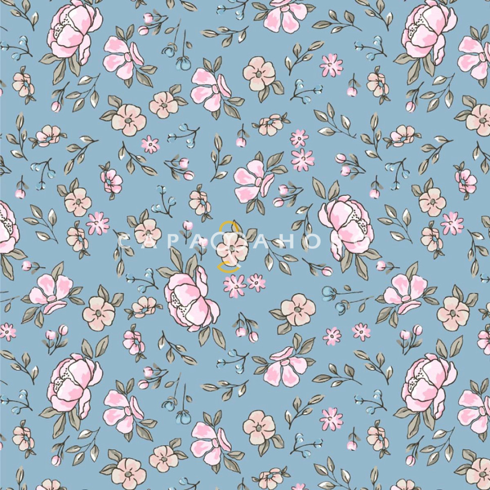 Перкаль 150 см наб рис 64075 вид 2 