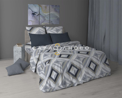 Ткань Перкаль 220 см 110 гр набивной рис 7180-2 