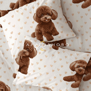 Перкаль 150 см наб рис 13489 вид 1 "Пудель"