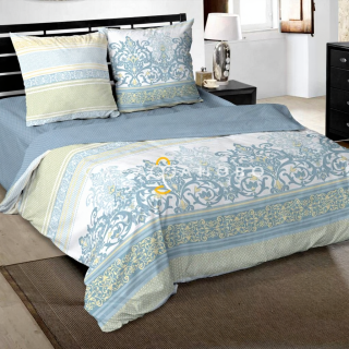 Ткань Поплин 220 см рис. 12637-1 Тиара (компаньон)