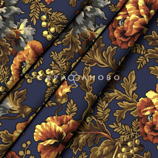 Ткань Перкаль 220 см 110 гр набивной рис 72006-1 