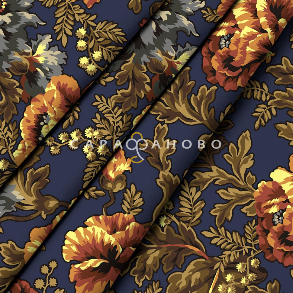 Ткань Перкаль 220 см 110 гр набивной рис 72006-1