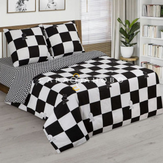 Ткань Бязь 220 см рис. 12435-1 Партия (компаньон)