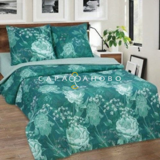 Ткань поплин 220 см "Калипсо" рис 11588-1