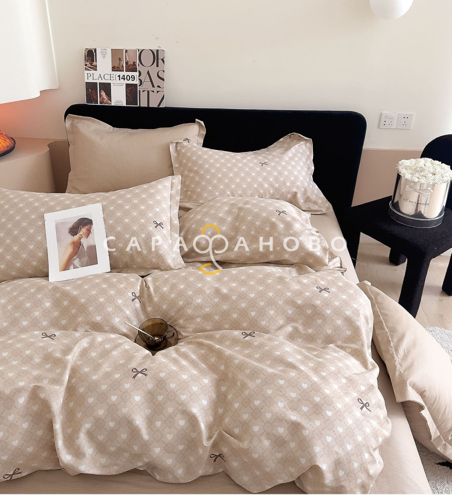 Ткань Сатин Твил 235 см 115 г/м2 А+В рис 2943