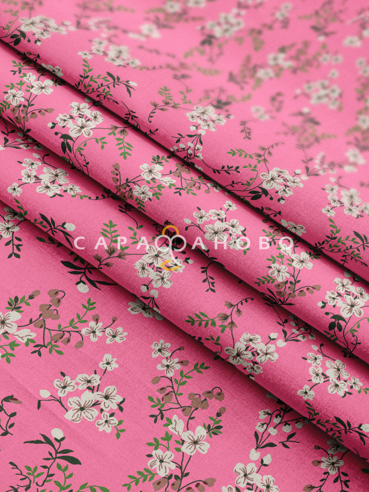 Ткань Перкаль 150 см 124гр рис 21214-1