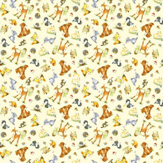 Ткань Бязь 150 см 120 гр рис 13018 лесные обитатели 