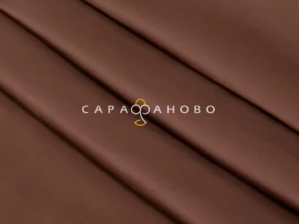 Ткань Сатин 250 см однотонный Шоколад