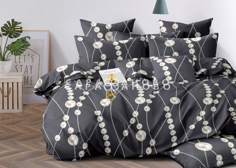 Ткань Полисатин 220 см. 90 гр. Бусы