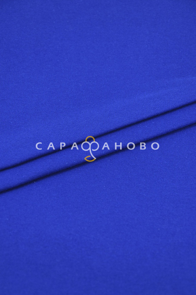 Ткань 30/1 Карде Кулирка Чулок Синий