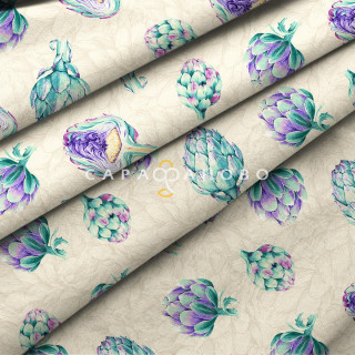 Скатерть рогожка Унисон 33024-1 Artichoke