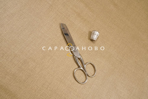 Ткань Сатин 220 см рис. 23086-1 Илана (компаньон)