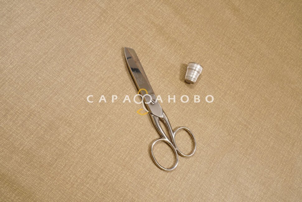 Ткань Сатин 220 см рис. 23086-1 Илана (компаньон)