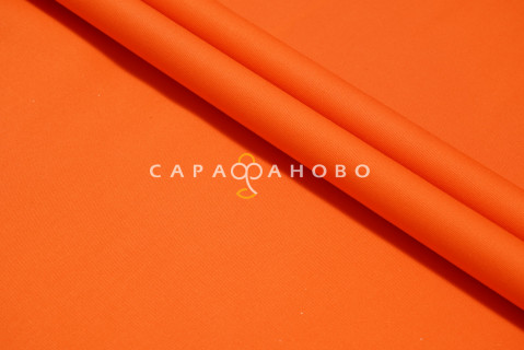 Ткань Саржа 150 см 260 гр №031 Оранж