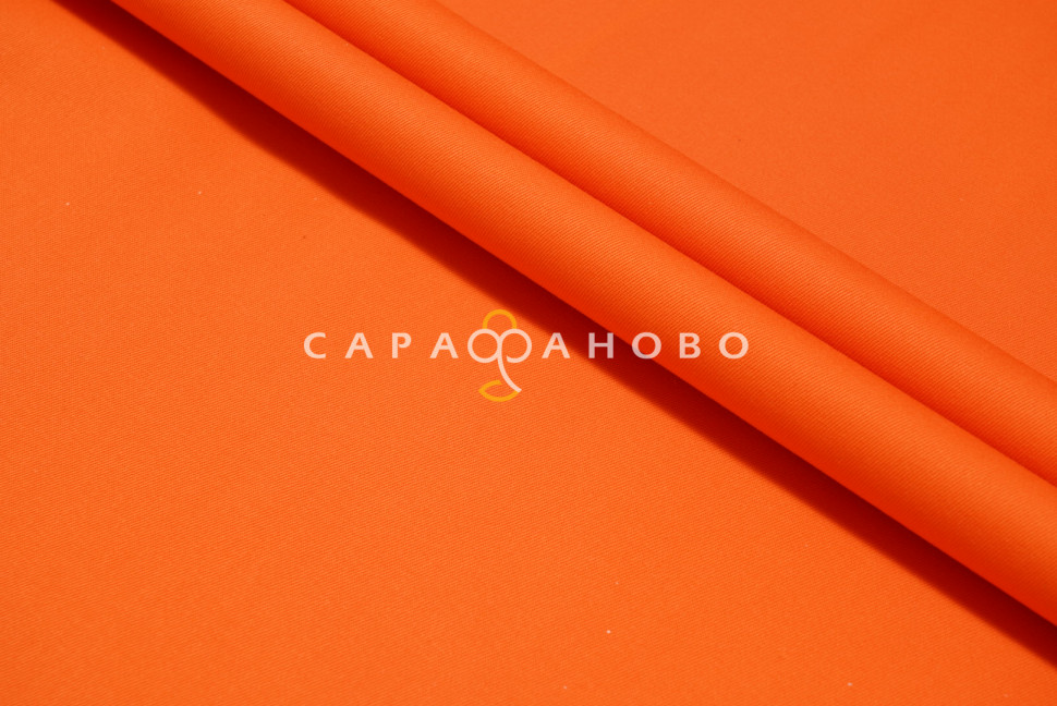 Ткань Саржа 150 см 260 гр №031 Оранж