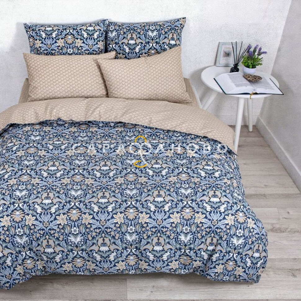 Ткань Поплин 220 см 115 гр ар-деко 13256-1