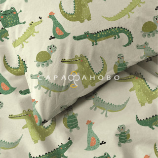 Перкаль 150 см наб рис 13519 вид 1 "Кроколяпу" 