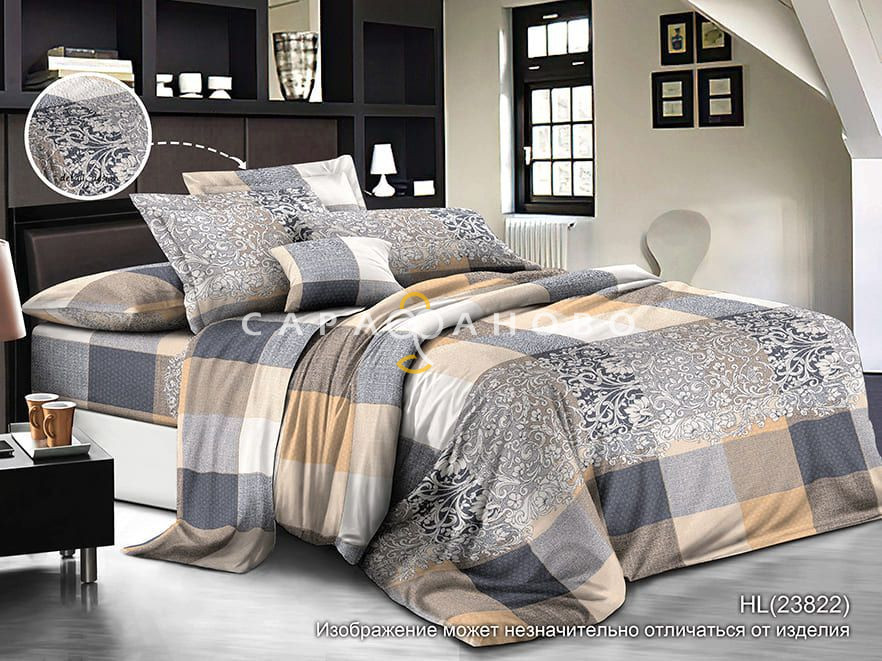 Полисатин набивной 220 см 80 гр рис 23822