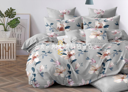 Ткань Полисатин 220 см. 90 гр. Лилии