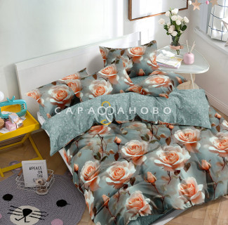 Ткань Поплин 220 см 115 гр А+В рис 1632