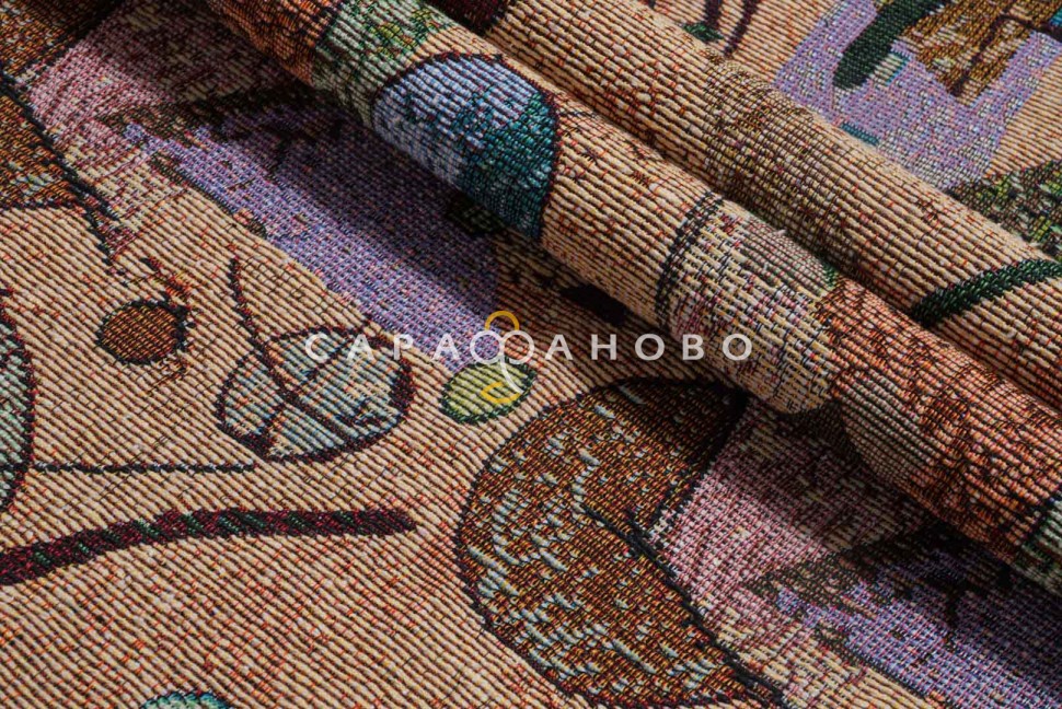 Ткань Гобелен жаккард 200см рис 353
