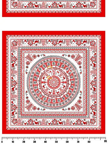 Ткань Ситец 95 см 90гр. рис 21645-1с8шв