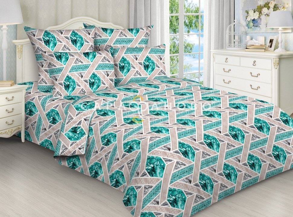 Бязь набивная 220 см рис 5005