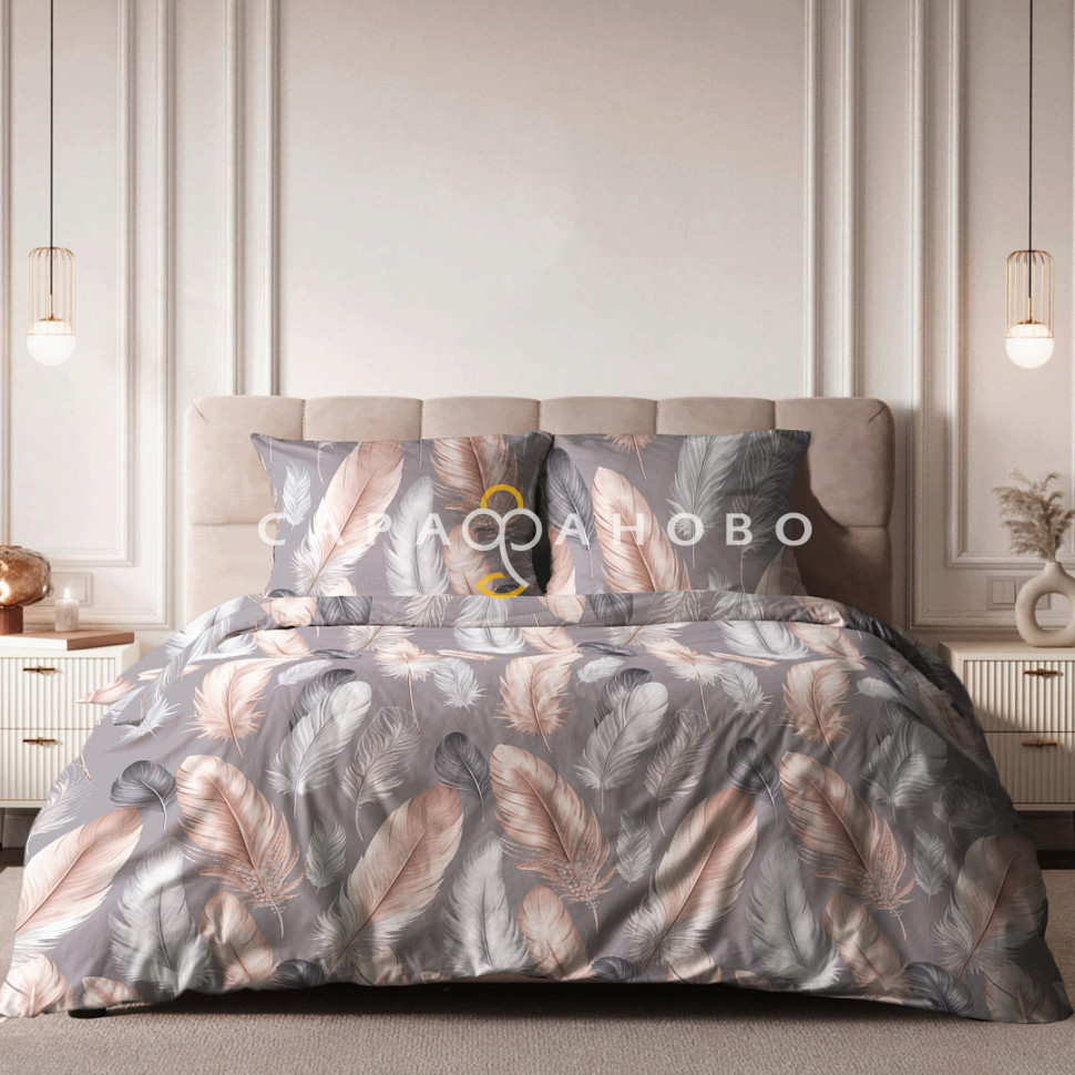 Ткань Перкаль 220 см 110 гр набивной рис 72247-1