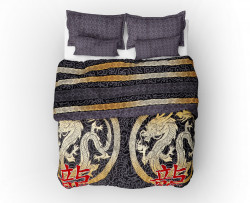 Ткань Поплин 220 см 115 гр рис Символ добра 12974-1 (основа)