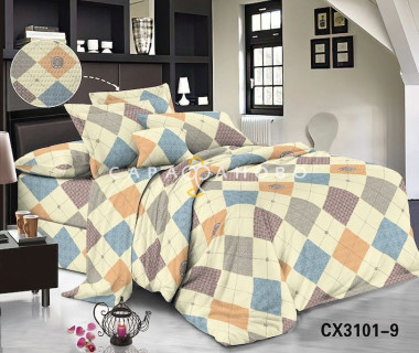 Полисатин набивной 220 см 80 гр рис 3101 