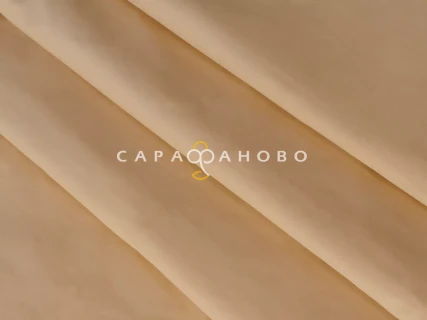 Ткань Сатин 250 см 125 гр однотонный Песочный