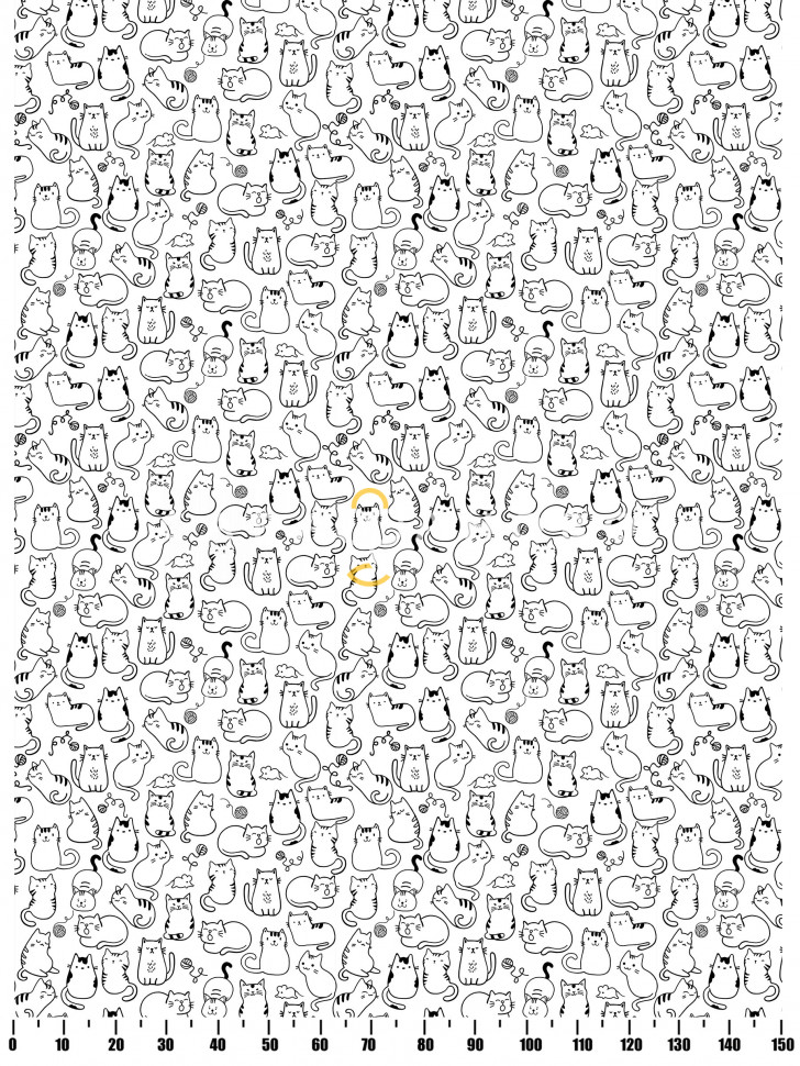 Ткань Рогожка 150 см рис 21422-1