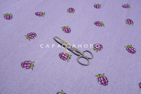 Ткань Поплин 150 см 115 гр рис Енотики (компаньон)