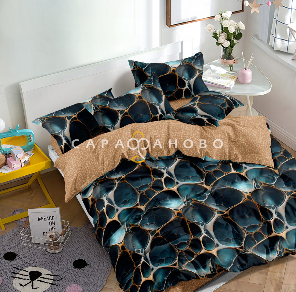 Ткань Поплин 220 см 115 гр А+В рис 1630