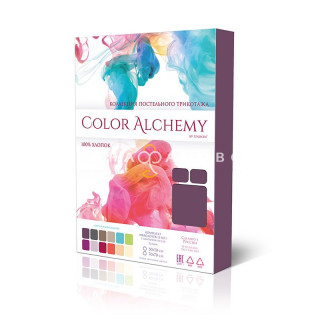 Комплект наволочек 50×70 (2 шт.) Unison Color Alchemy баклажан