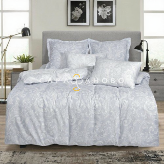 Ткань Сатин 220 см рис. 23087-1 Афина (основа)