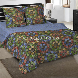 Ткань Бязь 220 см рис. 12494-1 Коломбино (компаньон)