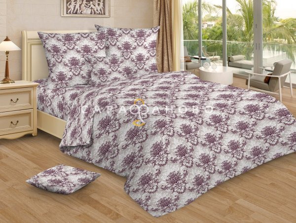 Ткань Бязь 150 см 120 гр рис. 9822-2 Интрига
