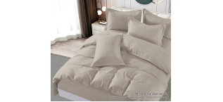 Микрофибра страйп 100% п/э 220 см (90) диз. 1х1 (16-1305) Теплый-серый
