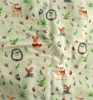 Ткань Теплый хлопок (Фланель) 180 см 170 гр диз Лиса