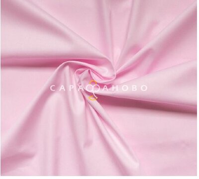 Ткань Перкаль Premium 150 см Розовый рис. 21020/24002