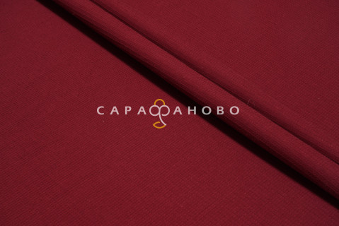 Ткань Полотно вафельное 150 см 200 гр (3х5) гл/кр №036 Бордо